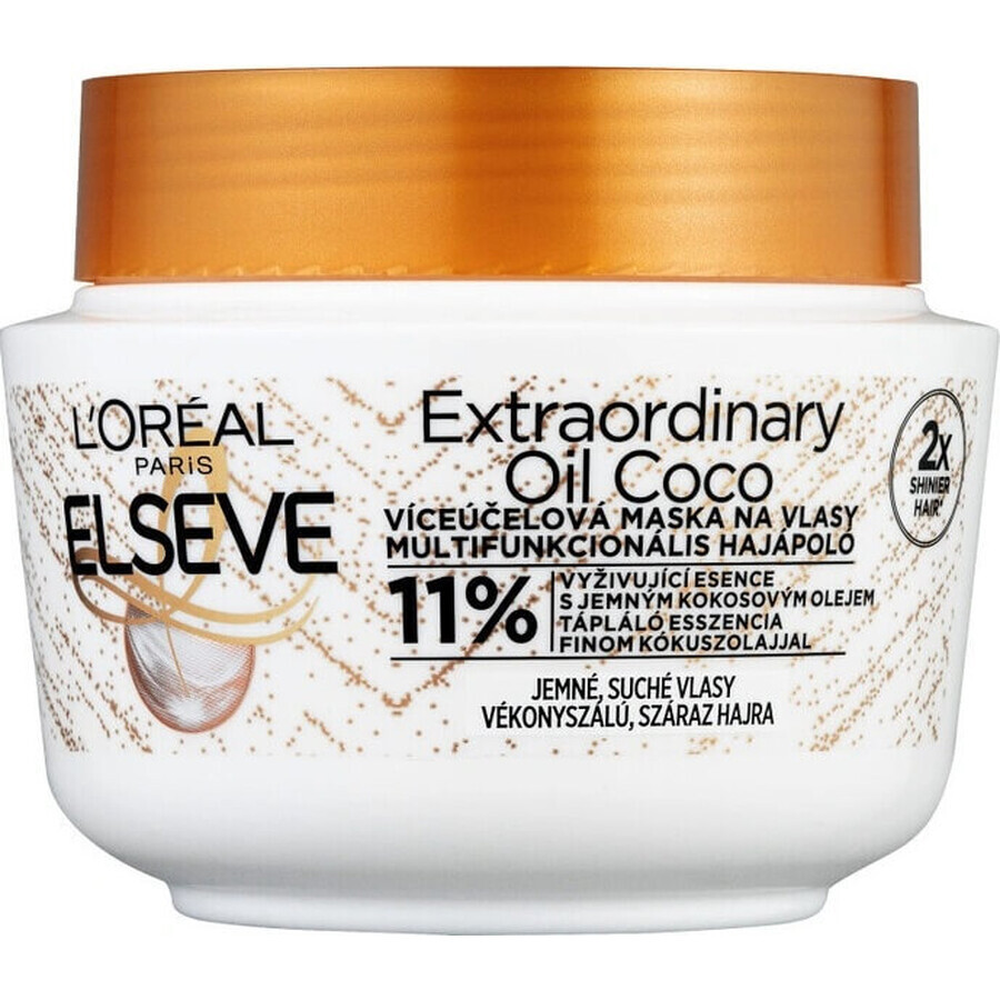 L'Oréal Paris Elseve Elseve Extraordinary Oil Coco Mask, 300 ml 1×300 ml mask