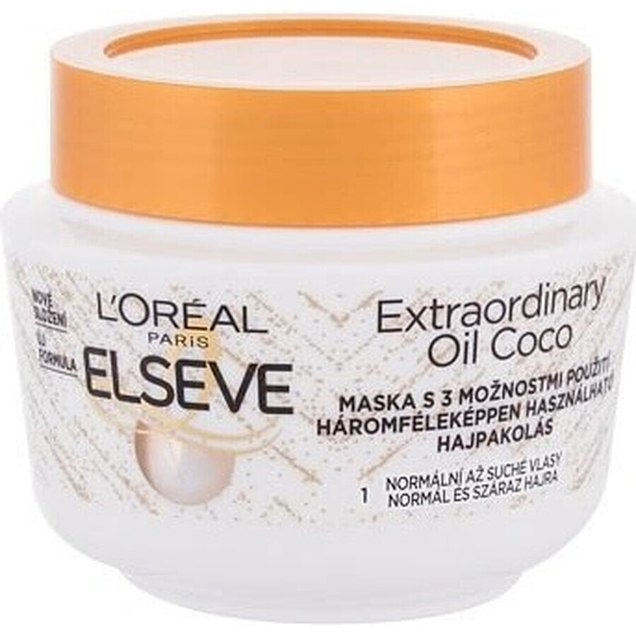 L'Oréal Paris Elseve Elseve Extraordinary Oil Coco Mask, 300 ml 1×300 ml mask