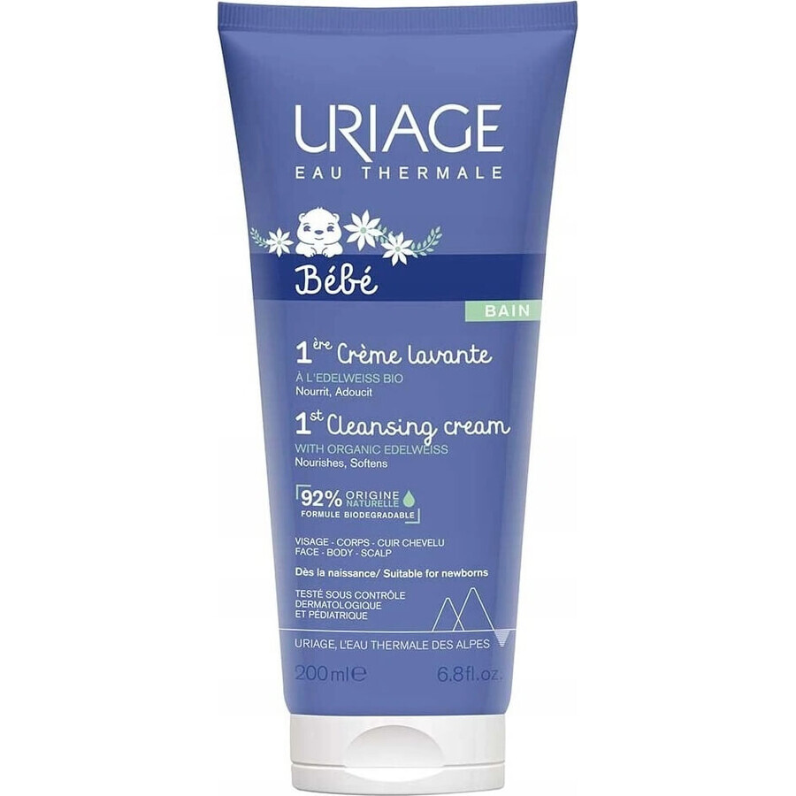 URIAGE BÉBÉ 1st Cradle Cap Care Cream, 40ml 1×40 ml, cremă de ciulin de lapte