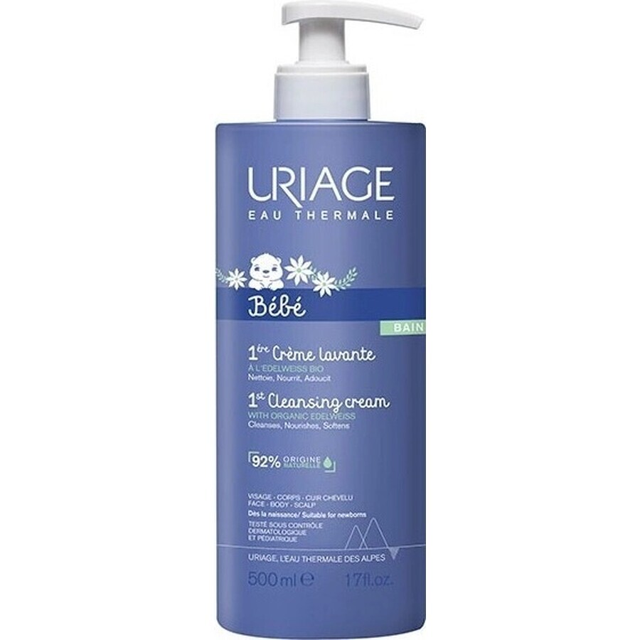 URIAGE BÉBÉ 1st Cradle Cap Care Cream, 40ml 1×40 ml, cremă de ciulin de lapte