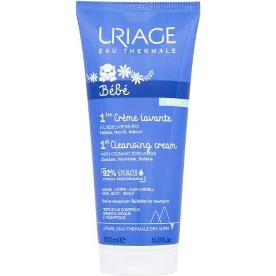 URIAGE BÉBÉ 1st Cradle Cap Care Cream, 40ml 1×40 ml, cremă de ciulin de lapte