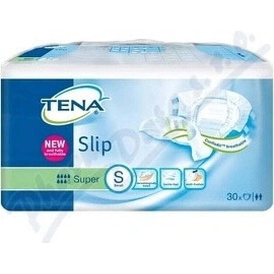 TENA Super S Briefs 1×30 pcs, slip de couche