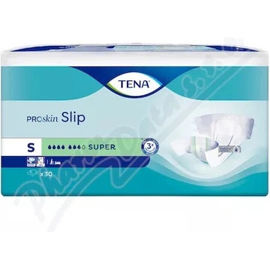 TENA Super S Briefs 1×30 pcs, slip de couche