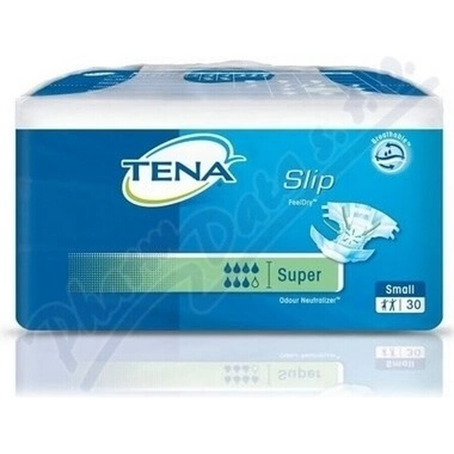 TENA Super S Briefs 1×30 pcs, slip de couche