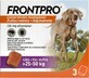 FRONTPRO&#174; compresse masticabili antiparassitarie per cani (25-50 kg) 1&#215;3 tbl, compresse antiparassitarie