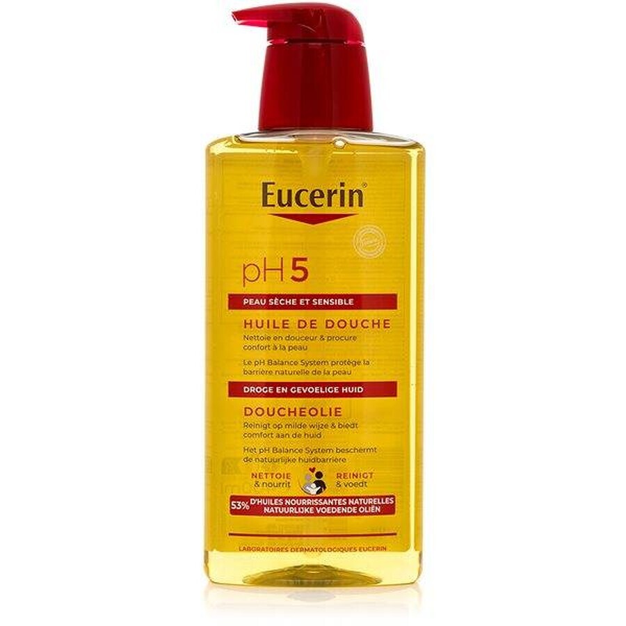 Eucerin pH5 Huile de Douche 1×400 ml pour peau sensible