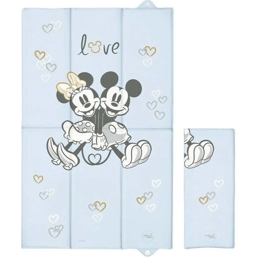 Tappeto da viaggio CEBA (50x80) Disney Minnie & Mickey Blu 1×1 pz.