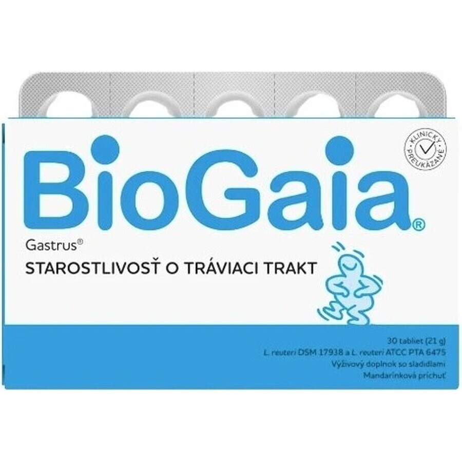 BIOGAIA GASTRUS TBL 30 1×30 tbl, complemento alimenticio