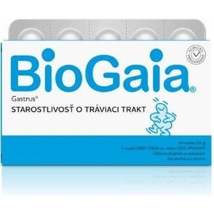 BIOGAIA GASTRUS TBL 30 1×30 tbl, complemento alimenticio