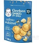 Gerber Snacks for Baby Boterkoekjes 1x180 g, koekjes (vanaf 10 maanden)