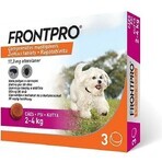 FRONTPRO® compresse masticabili antiparassitarie per cani (2-4 kg) 1×3 tbl, compresse antiparassitarie