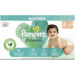 PAMPERS HARMONIE BABY DIAPERS V.3 6-10KG 87KS 1×87 pcs, diapers in size 3