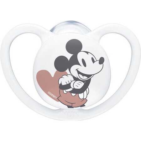 Chupete NUK Space DISNEY Mickey 0-6m. caja 1×1pcs, chupete, 0-6m