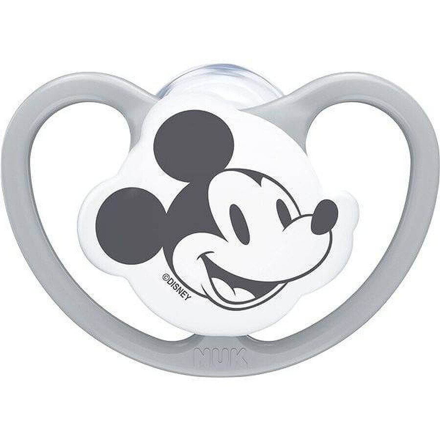 Chupete NUK Space DISNEY Mickey 0-6m. caja 1×1pcs, chupete, 0-6m