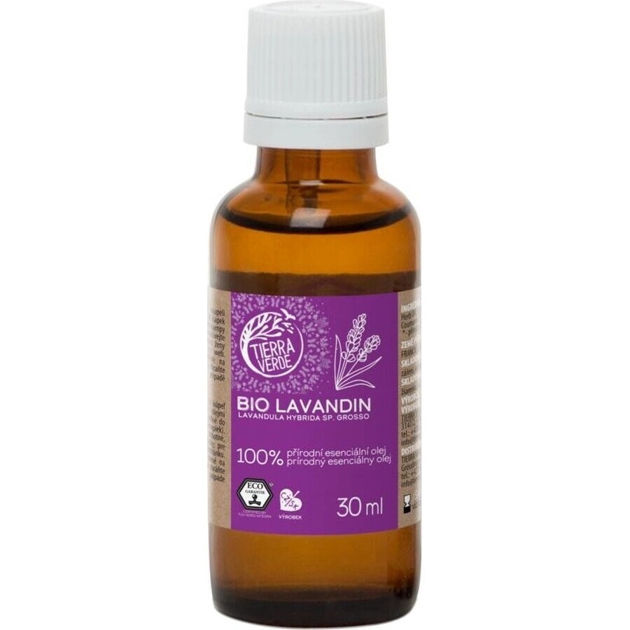 Tierra Verde Lavandin Essential Oil Bio Lavandin 30ml 1×1 pc, oil