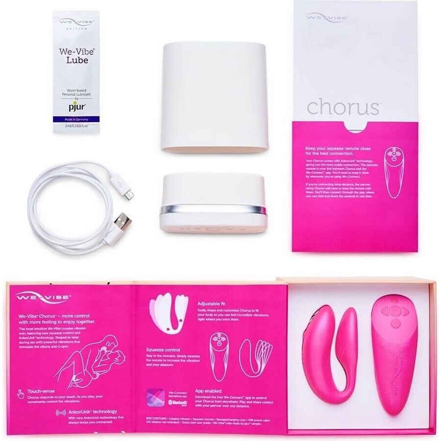 We-Vibe Vibrator CHORUS violet 1×1 buc, vibrator