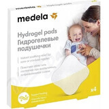 Medela Almohadillas de hidrogel - 4 unidades 1×4 unidades, almohadillas de hidrogel