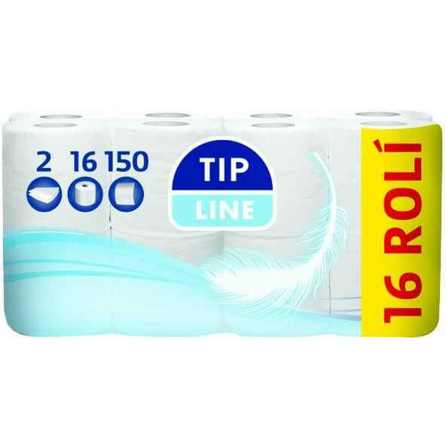 Tipo Linea Tiss Tiss 16x150utr. 2vr. 2 pz. 1×16, Carta igienica 2 veli