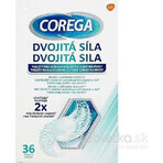 COREGA Double Strength 1x36 pcs, tablets for cleaning dentures