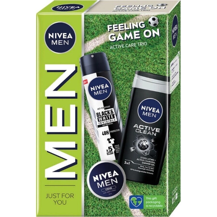 NIVEA MEN BOX DEO ORIGINAL DEODORANT 1×1 pz, confezione regalo