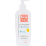 Mixa Baby Surgras Zeepvrije Wasgel voor Lichaam en Haar 1×250 ml, wasgel voor baby's