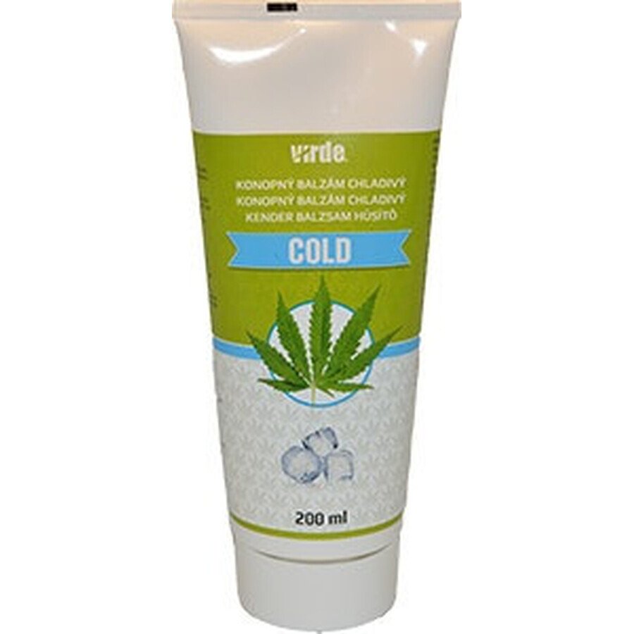 VIRDE HEMP HEMP BALM kühlend kalt 1×200 ml, Hanfbalsam