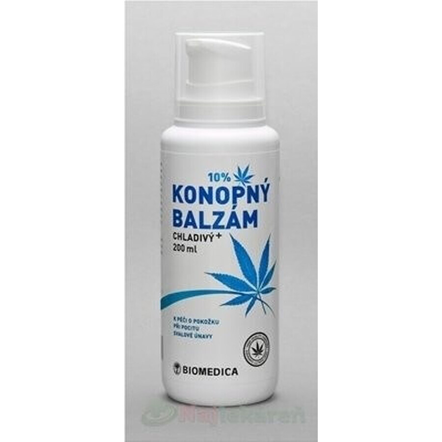 VIRDE HEMP HEMP BALM kühlend kalt 1×200 ml, Hanfbalsam