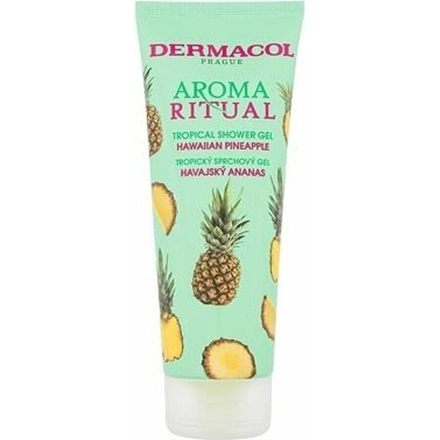 Dermacol Aroma Ritual gel doccia ananas hawaiano 1×250 ml, gel doccia