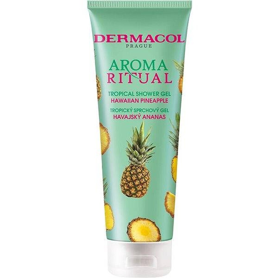 Dermacol Aroma Ritual gel doccia ananas hawaiano 1×250 ml, gel doccia