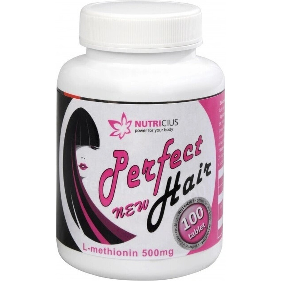 NUTRICIUS Perfect HAIR new 1×100 tbl (metionina 500 mg)