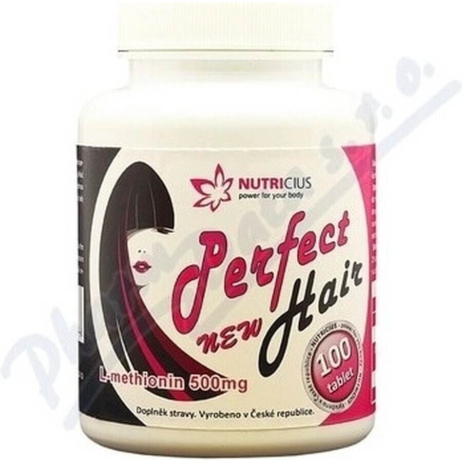 NUTRICIUS Perfect HAIR new 1×100 tbl (metionina 500 mg)