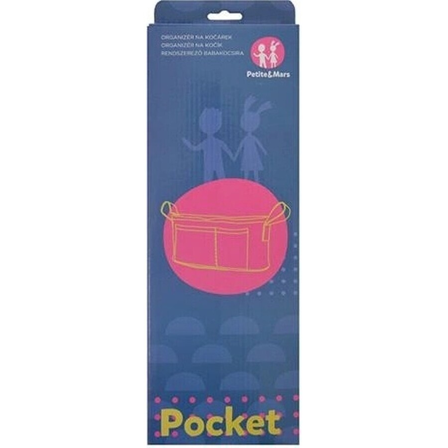 Pocket Petite&Mars organizzatore per carrozzina 1×1 pz Pocket Petite&Mars 1×1 pz, pratico