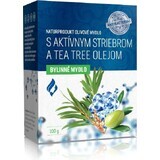 Naturprodukt Jabón de oliva con Ag y aceite del árbol del té 1×100 g, jabón de oliva