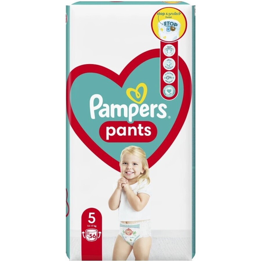 Pampers Pants GP S5 56 pcs (12-17kg) 1×56 pcs