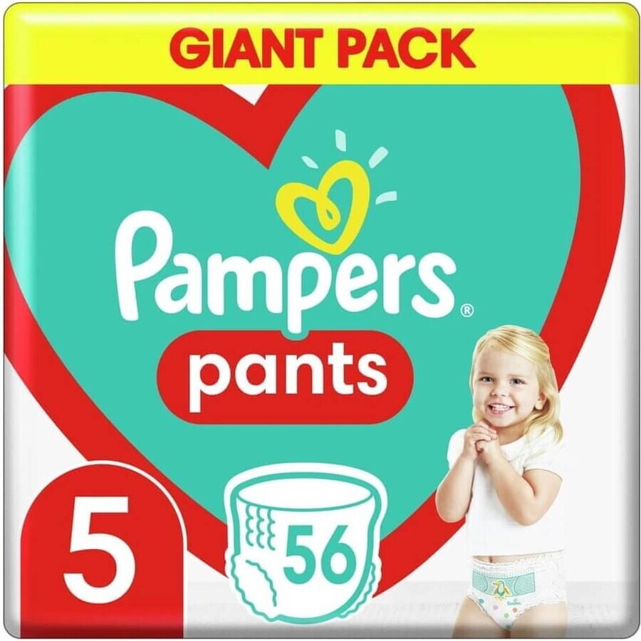 Pampers Pants GP S5 56 pcs (12-17kg) 1×56 pcs