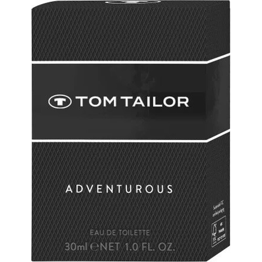 TOM TAILOR ADVENTUROUS eau de toilette per uomo 1×30ml, eau de toilette per uomo