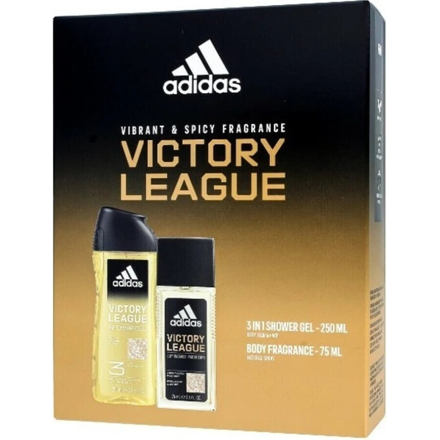 Cartucho Adidas MEN Victory League (dns + sg) 1 × 1 ud., caja de regalo