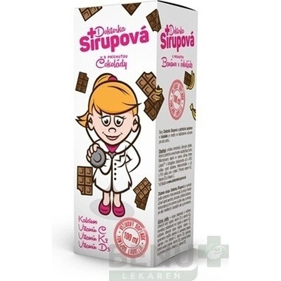 Doctor Syrup Sciroppo di calcio 1×100 ml, gusto cioccolato