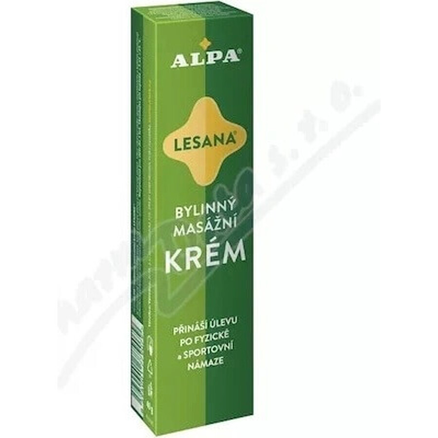 ALPA CREMA LESANA 1×40 g, massaggio alle erbe