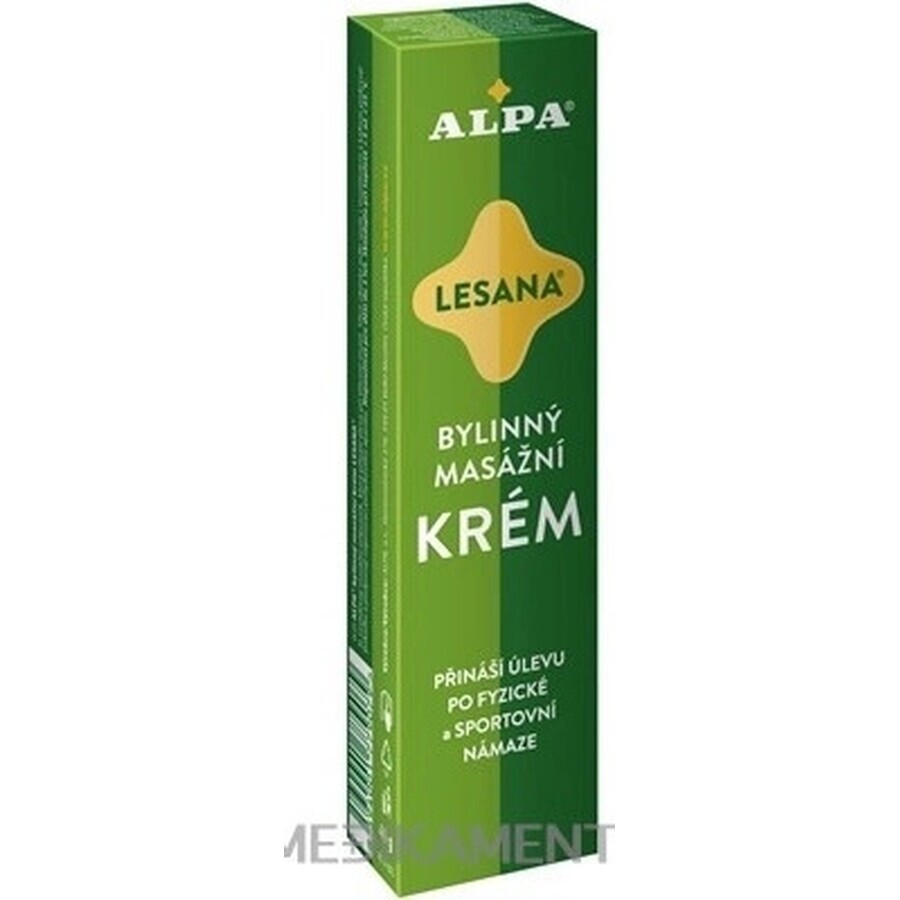 ALPA CREMA LESANA 1×40 g, massaggio alle erbe