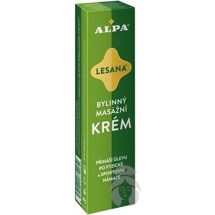 ALPA CREMA LESANA 1×40 g, massaggio alle erbe