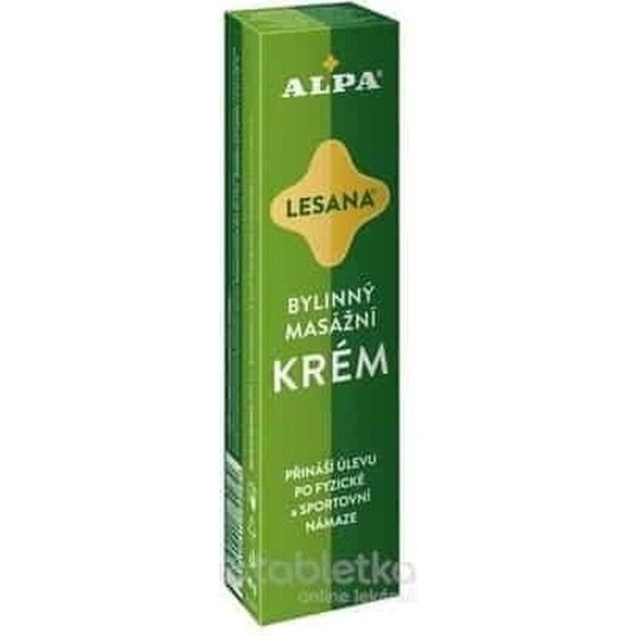 ALPA CREMA LESANA 1×40 g, massaggio alle erbe