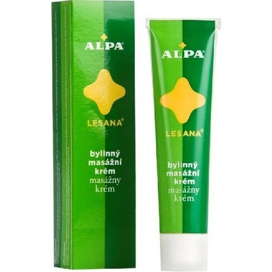 ALPA CREMA LESANA 1×40 g, massaggio alle erbe