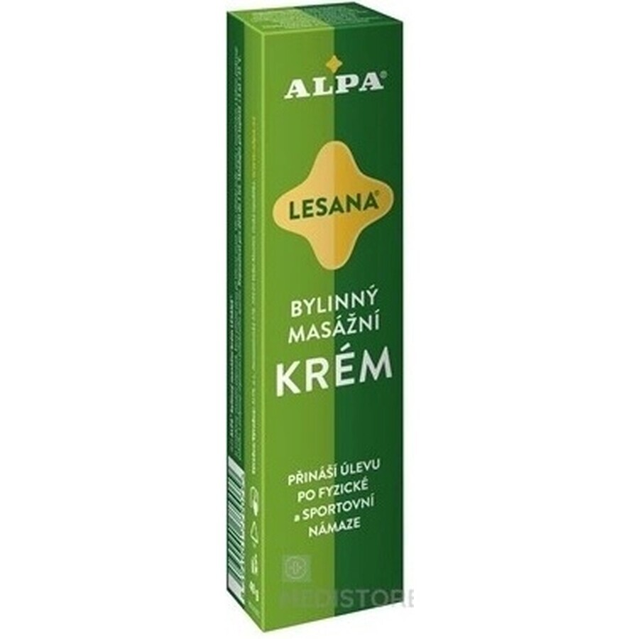 ALPA CREMA LESANA 1×40 g, massaggio alle erbe