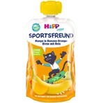 HiPP BIO KINDER Plátano Naranja Pera Mango Pera Arroz 1×120 g, fruta y cereales, 12m+