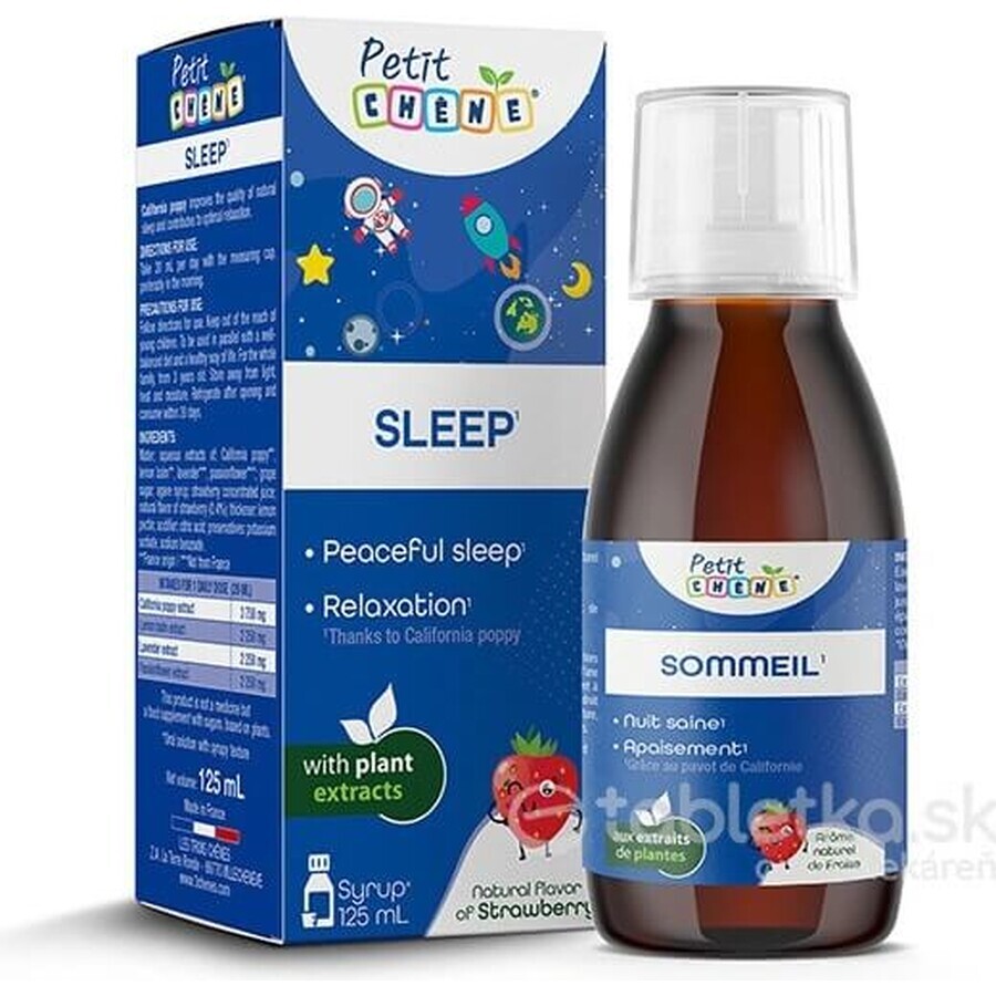 Petit CHENE SLEEP 1×125 ml, sciroppo per bambini