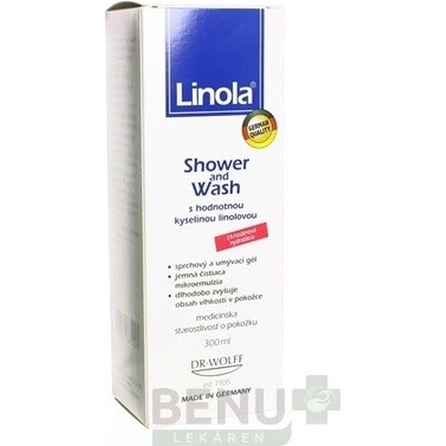 Linola Shower und Wasch 1×300 ml, emulsione gel