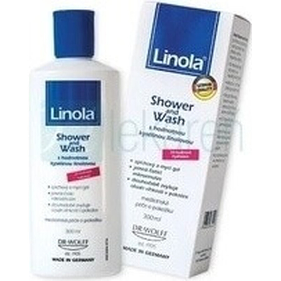 Linola Shower und Wasch 1×300 ml, emulsione gel