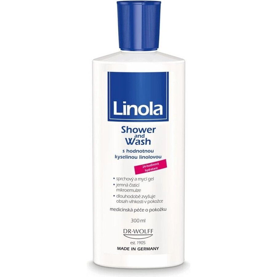 Linola Shower und Wasch 1×300 ml, emulsione gel