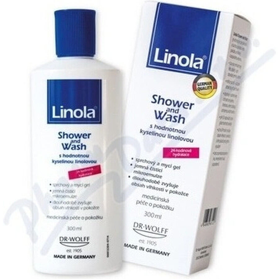 Linola Shower und Wasch 1×300 ml, emulsione gel